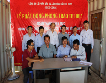 IDICO-CONAC tổ chức Lễ phát động thi đua tại công trình đường liên cảng Cái Mép – Thị Vải (đoạn 7)