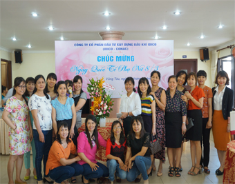 IDICO-CONAC tổ chức họp mặt chào mừng ngày Quốc tế Phụ nữ 8/3