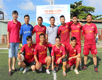 Đoàn Thanh niên IDICO-CONAC tham gia giao hữu bóng đá chào mừng 86 năm ngày thành lập Đoàn TNCS HCM.