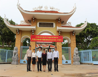 IDICO-CONAC dâng hương tưởng nhớ, tri ân các anh hùng liệt sỹ nhân kỷ niệm 70 năm ngày thương binh liệt sỹ (27/7/1947 - 27/7/2017)