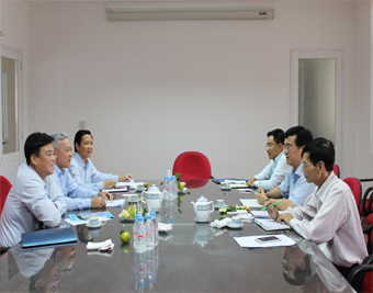 Thường trực Đảng ủy Khối Doanh nghiệp Tỉnh Bà Rịa Vũng Tàu làm việc với IDICO - CONAC