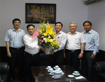 IDICO-CONAC vinh dự đón Đồng chí Mai Minh Quang – Tỉnh ủy viên, Bí thư Đảng ủy Khối doanh nghiệp tỉnh Bà Rịa  - Vũng Tàu thăm và chúc tết Kỷ Hợi 2019.
