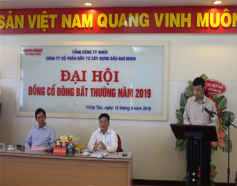 IDICO-CONAC tổ chức Đại hội đồng cổ đông bất thường năm 2019