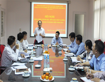 Đảng ủy Công ty cổ phần Đầu tư xây dựng dầu khí IDICO tổ chức Hội nghị Kiểm điểm, đánh giá, xếp loại chất lượng tổ chức Đảng và Đảng viên năm 2019.