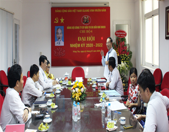 Chi bộ 4 - trực thuộc Đảng bộ CTCP Đầu tư xây dựng dầu khí IDICO tổ chức Đại hội điểm nhiệm kỳ 2020-2022