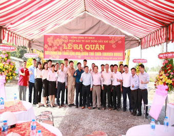 IDICO-CONAC tổ chức Lễ ra quân: “Xây dựng hạ tầng khu nhà vườn Thủ Thừa (Garden House)” tại tỉnh Long An