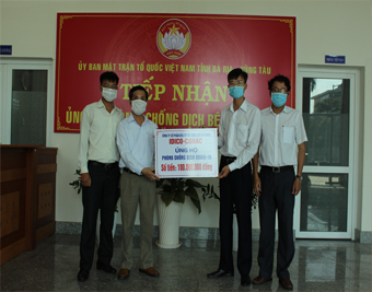 IDICO-CONAC đóng góp, ủng hộ phòng chống dịch Covid 19