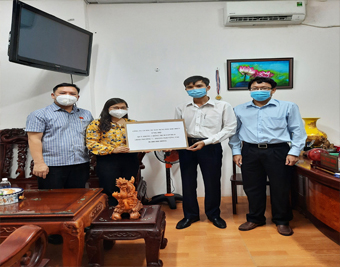 IDICO-CONAC đóng góp ủng hộ tuyến đầu chống dịch Covid-19 trên địa bàn Thị xã Phú Mỹ và Phường 7 Thành phố Vũng Tàu.