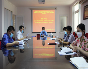 Đảng ủy Công ty cổ phần Đầu tư xây dựng dầu khí IDICO tổ chức Hội nghị Kiểm điểm, đánh giá, xếp loại chất lượng tổ chức Đảng và Đảng viên năm 2021.