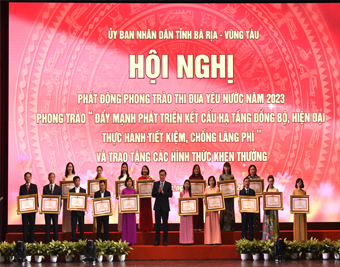 IDICO-CONAC tham dự Hội nghị phát động phong trào thi đua yêu nước năm 2023; đẩy mạnh phát triển kết cấu hạ tầng đồng bộ, hiện đại, thực hành tiết tiệm, chống lãng phí.