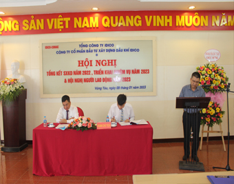 IDICO-CONAC tổ chức Hội nghị tổng kết sản xuất kinh doanh năm 2022, triển khai nhiệm vụ 2023 và Hội nghị người lao động năm 2023