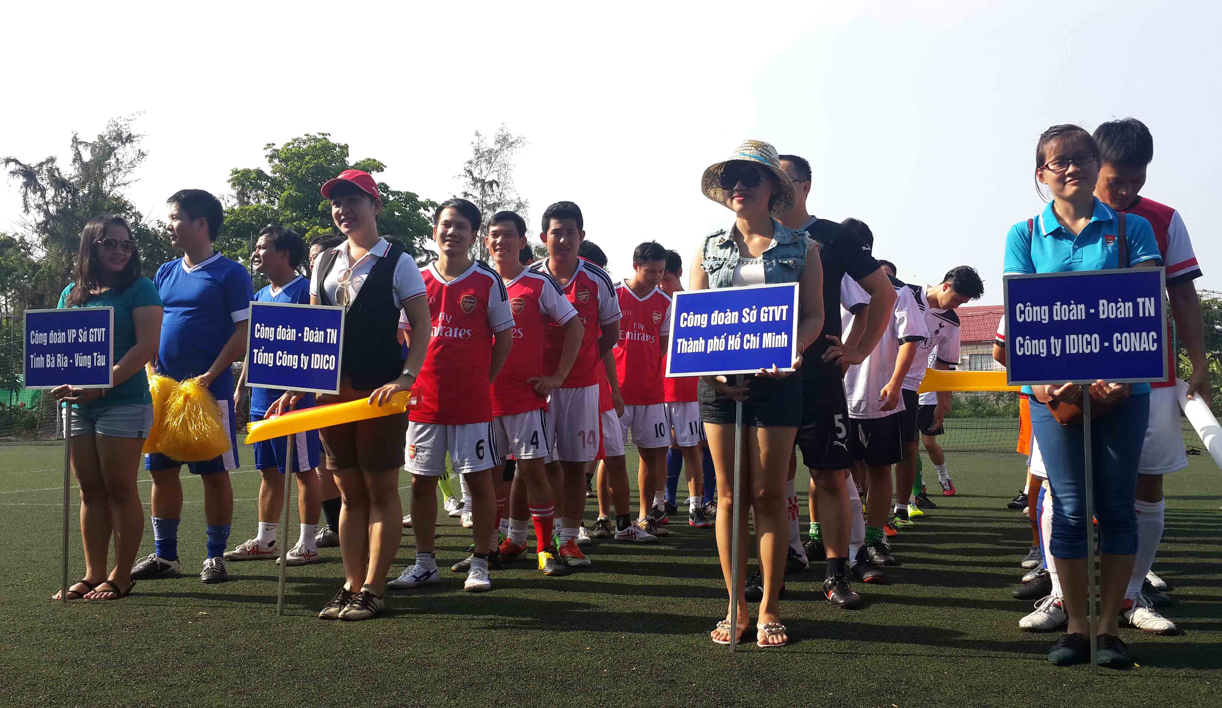 Giải bóng đá giao hữu tứ hùng IDICO-CONAC năm 2014