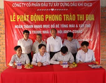 IDICO-CONAC tổ chức Lễ phát động phong trao thi đua đầu xuân Bính Thân 2016. IDICO-CONAC tổ chức Lễ phát động phong trao thi đua đầu xuân Bính Thân 2016.